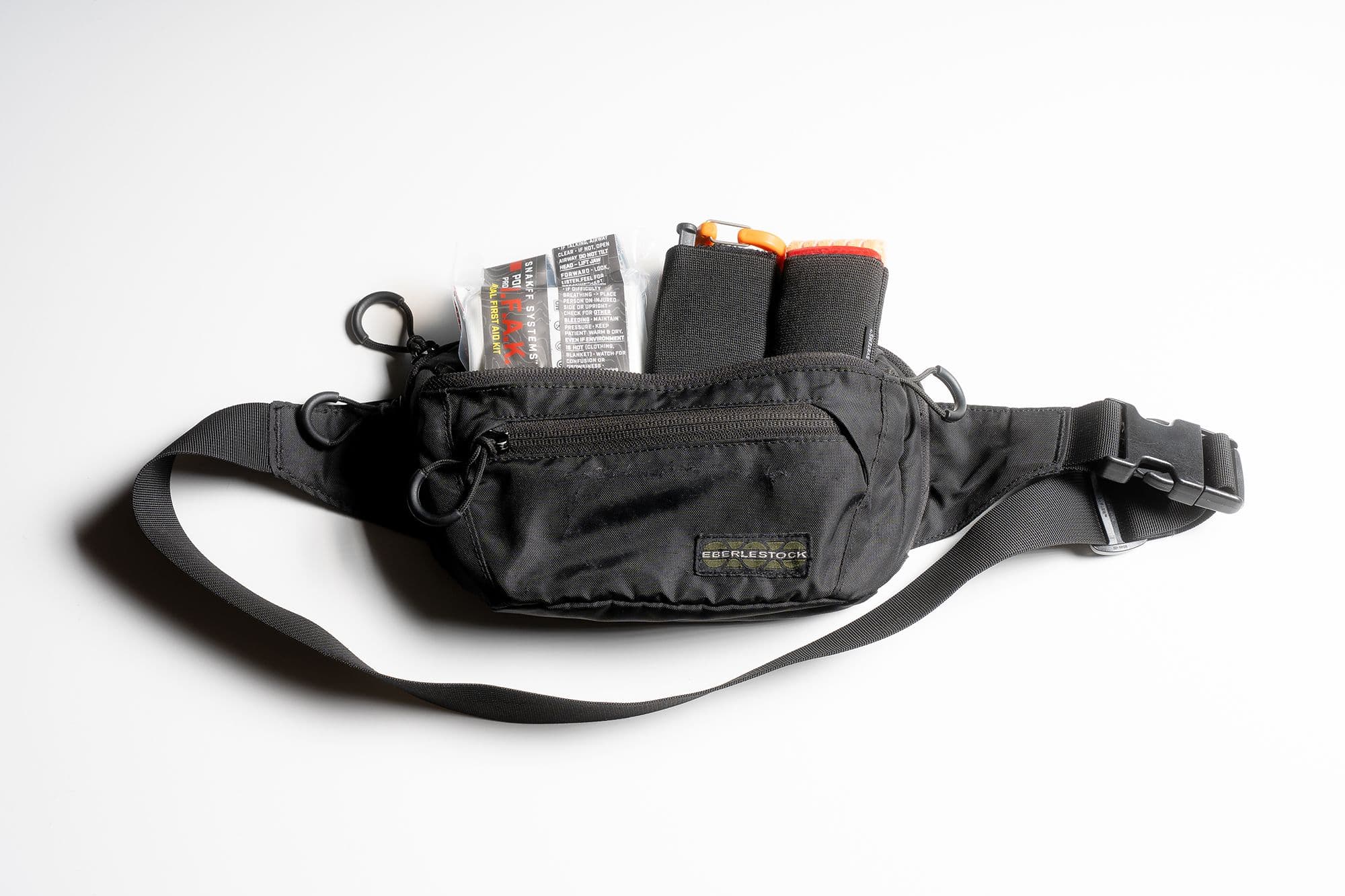 Products in fanny pack